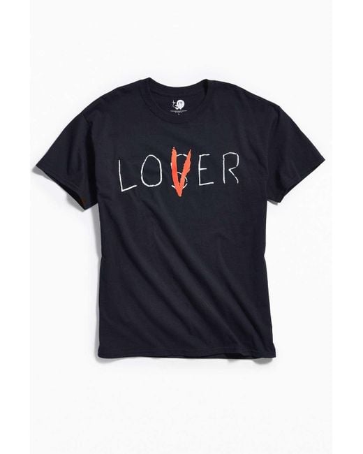 Urban Outfitters Black Loser Lover Tee for men