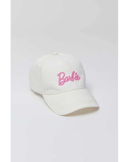 Urban Outfitters Barbie Snapback Hat In White,at for men