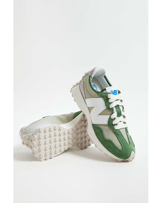 New Balance Green 327 Trainers