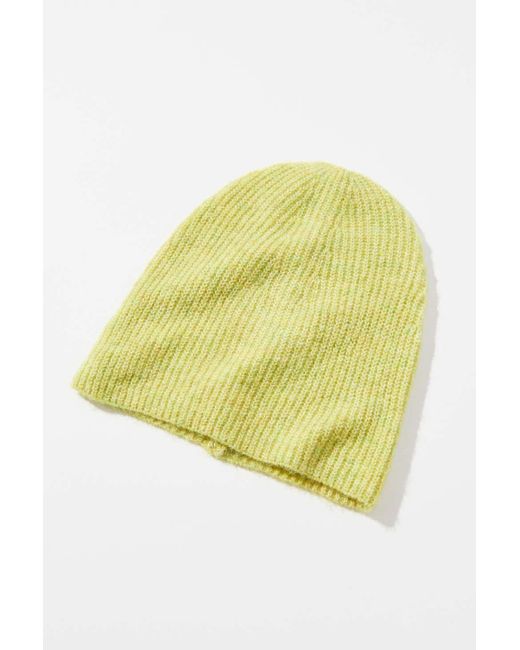 Urban Outfitters Toby Slouchy Beanie in Yellow | Lyst Canada