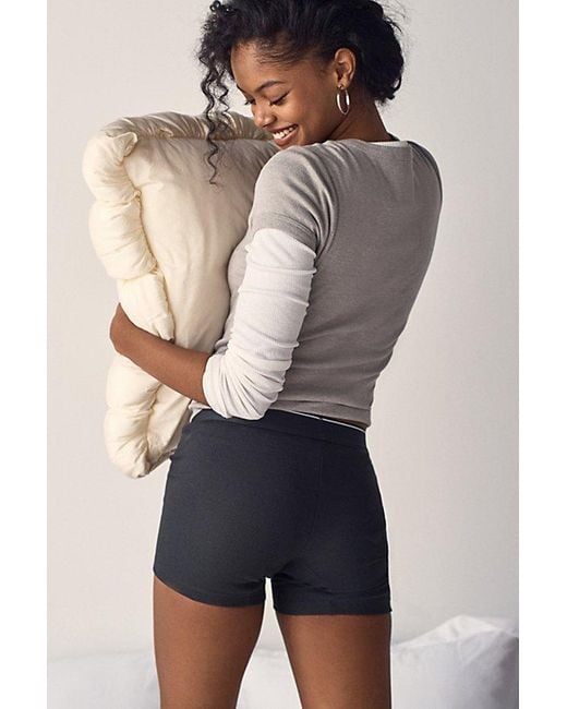 Hanes Gray Uo Exclusive Jersey Knit Boxer Briefs
