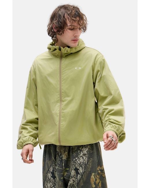 Oakley Green Uo Exclusive Cactus Double Layered Jacket for men