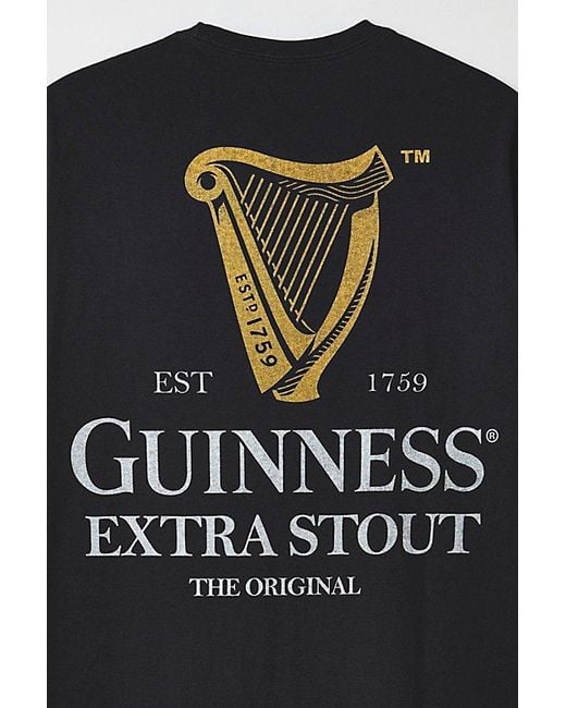 Urban Outfitters Blue Guinness Barback Graphic Tee for men