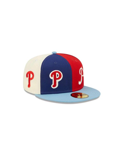 Men's New Era Red Philadelphia Phillies 2023 Spring Color Basic 59FIFTY Fitted Hat