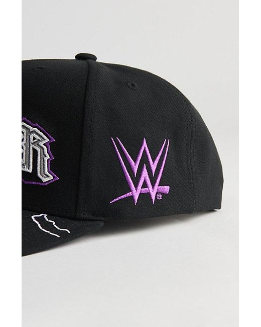 Mitchell & Ness Black Pro Undertaker Snapback Hat for men