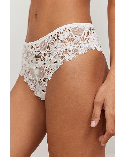 Out From Under White Lace Hotpant