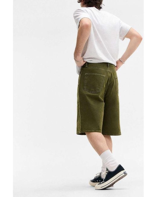 BDG Jack Slime Green Shorts for men
