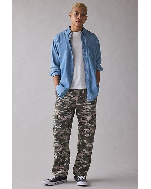 BDG Blue Jacob Twill Cargo Pant for men