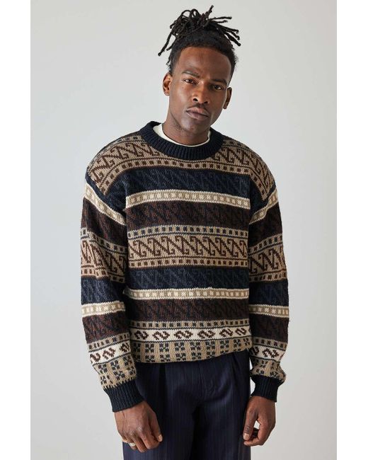 Vintage knitted jumper mens hotsell