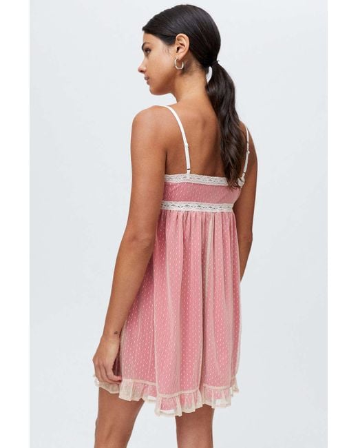 uo mesh babydoll dress Urban Outfitters UO Primrose Lace Babydoll Romper
