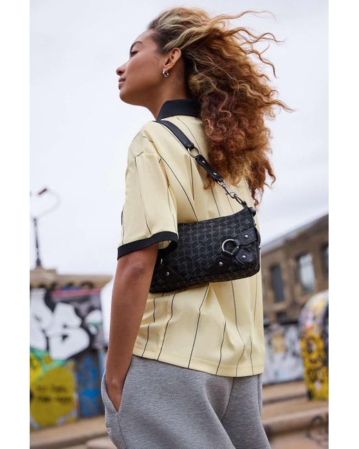 iets frans Black Monogram Harness Shoulder Bag