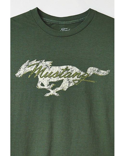 Urban Outfitters Green Ford Mustang Graphic Tee for men