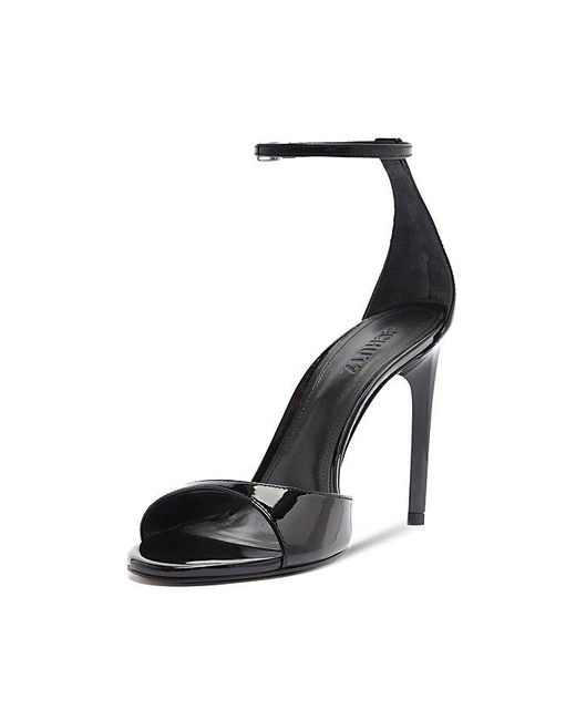 SCHUTZ SHOES Black Scarlett Heeled Sandal