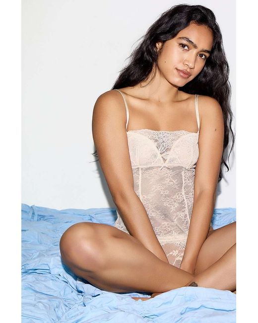 Out From Under White Ottilie Lace Cami Top