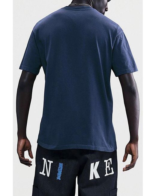 Nike Blue Hoops Graphic Tee for men