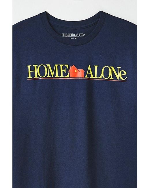 Urban Outfitters Blue Home Alone Graphic Tee for men