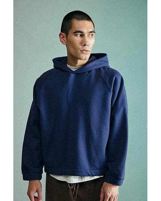 Standard Cloth Blue Free Throw Hoodie Sweatshirt for men