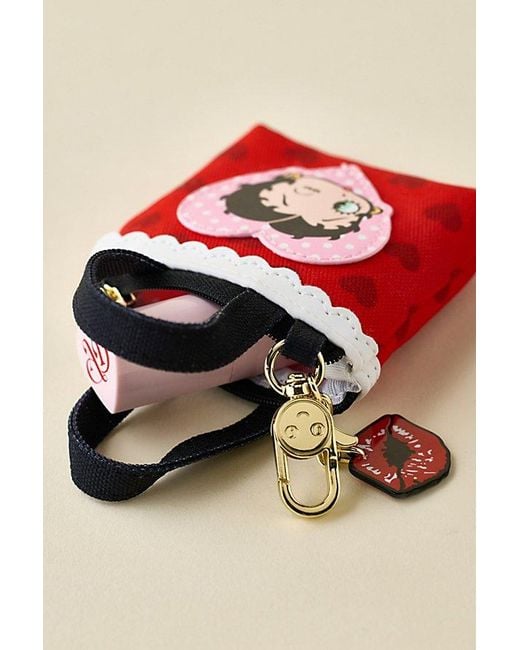 Whatever Makes You Happy Black Whatever! Makes You Happy Betty Boop Mini Tote Bag Blind Box Keychain