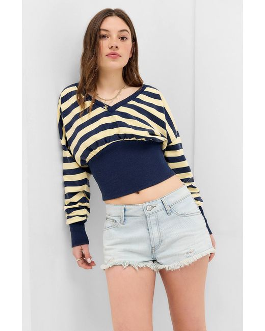 BDG Blue Minnie Denim Shorts
