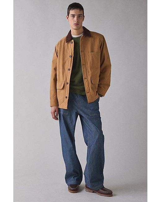 BDG Blue Dayton Herringbone Twill Pant for men