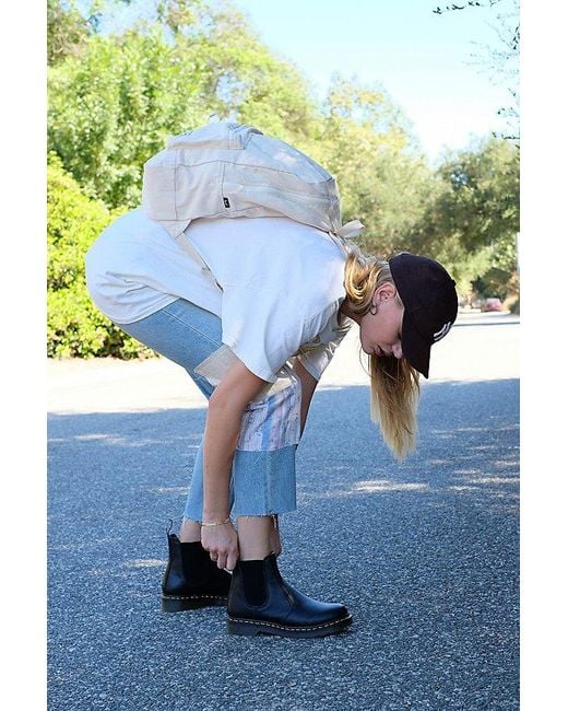 Dr. Martens Blue 2976 Smooth Leather Chelsea Boot