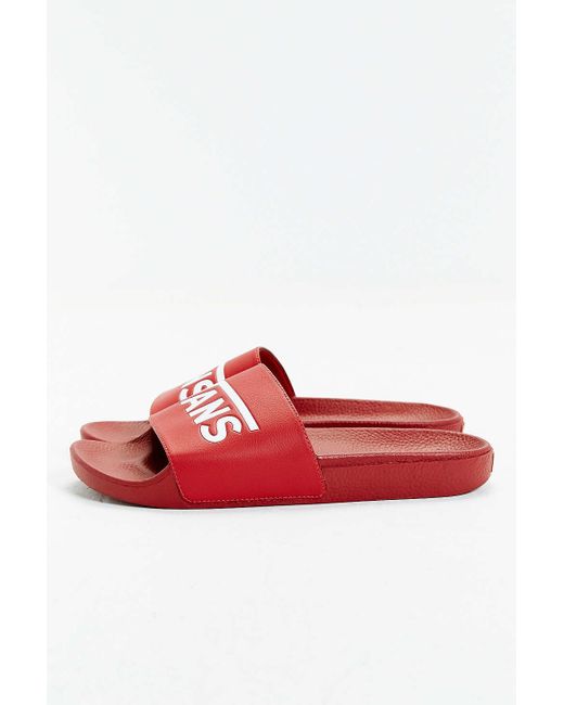 Vans Red Slide-on Sandal for men