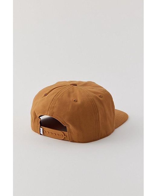 Katin Brown Logo Snapback Baseball Hat for men