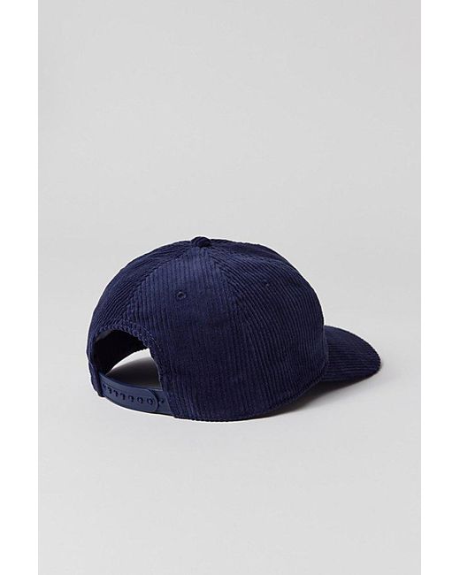 Urban Outfitters Blue Modelo 5-Panel Cord Snapback Hat for men