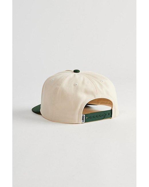 Obey Natural Sound Twill 5-Panel Baseball Hat for men