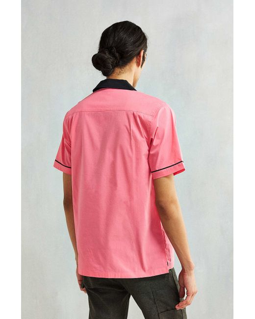 【希少】Stussy Laguna Bowling Shirtライトピンク M Stussy Short-sleeve Bowling Shirt in Pink for Men | Lyst