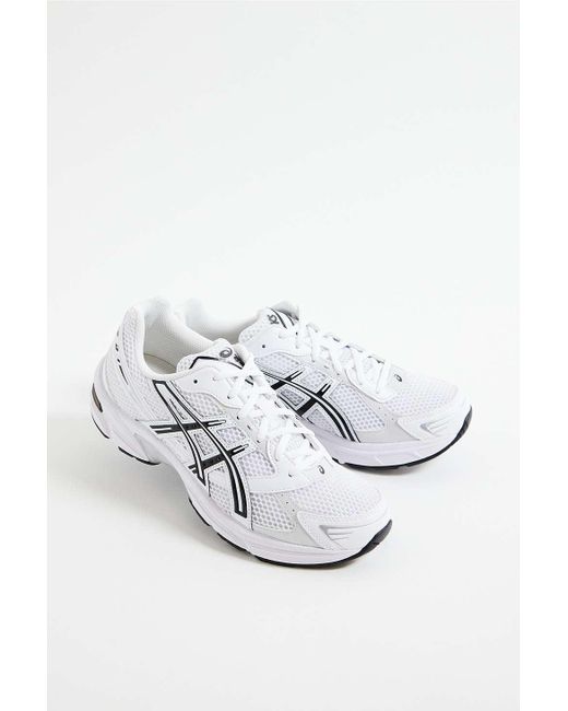 Asics White & Black Gel 1130 Trainers