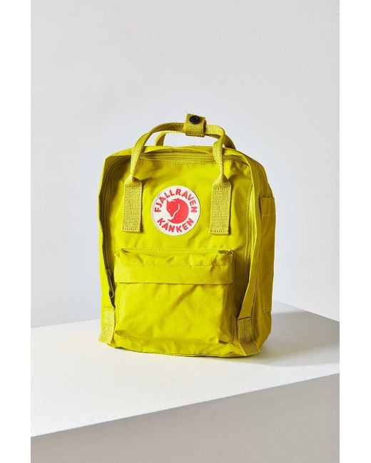 Fjallraven Yellow Kanken Mini Backpack