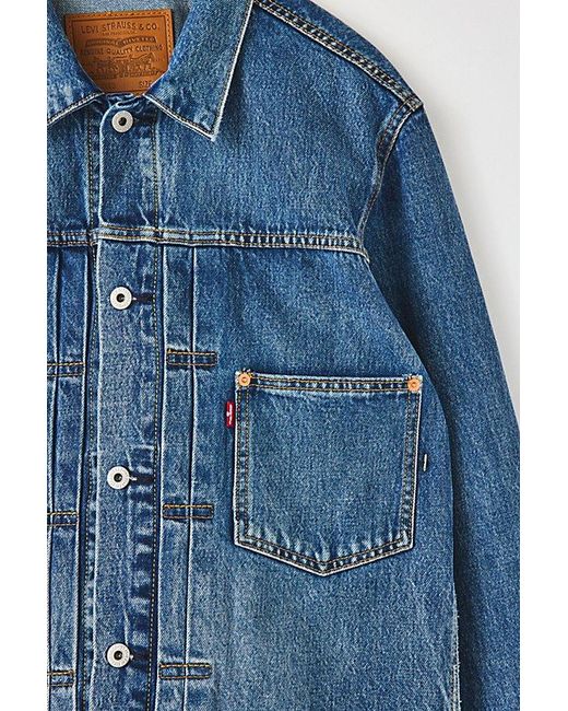 Levi's Blue Type I Denim Trucker Jacket for men