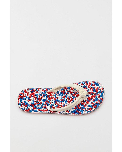 Sanuk White Bubblecush Sandals
