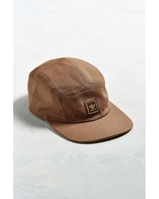 Adidas Originals Brown Sk8 5-panel Hat for men