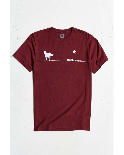 Urban Outfitters Multicolor Deftones White Pony Tee for men