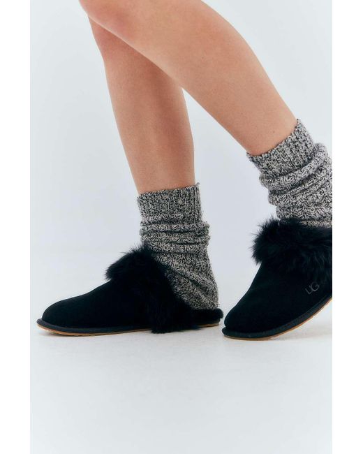 Ugg Black Pantoffeln "scuff sis" in