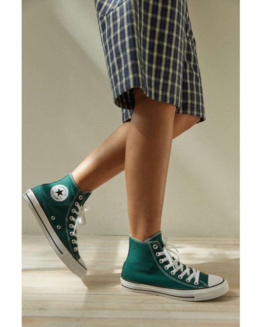 Converse Chuck Taylor All Star High Top Sneaker In Dragon Scale,at Urban  Outfitters in Green | Lyst Canada