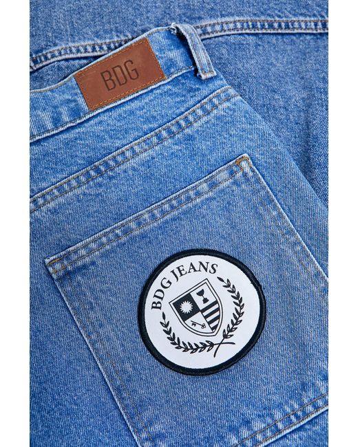 BDG Blue Embroidered Iron-on Patches 3-pack At Urban Outfitters