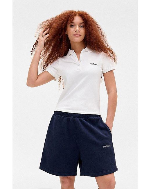 iets frans Blue Iets Frans. Harri Mid Jogger Short Pant