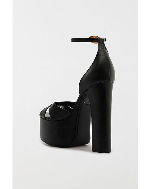SCHUTZ SHOES Black Jolene Platform Heel
