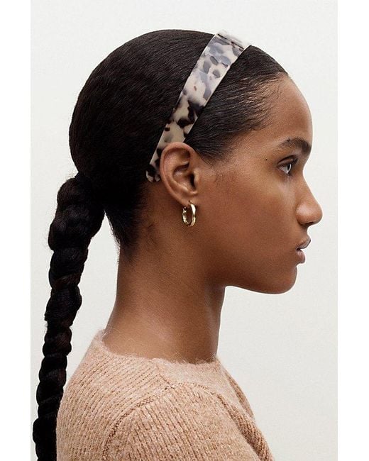 Machete Metallic Petite Hoops