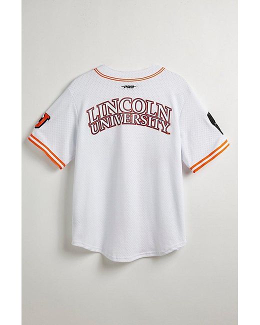 Urban Outfitters Gray Lincoln University Uo Exclusive Mesh Button-Down Jersey Top for men