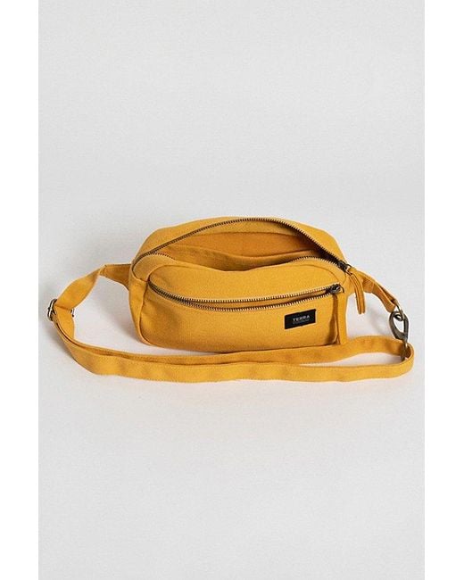 Terra Thread Metallic Organic Cotton Canvas Fanny Pack
