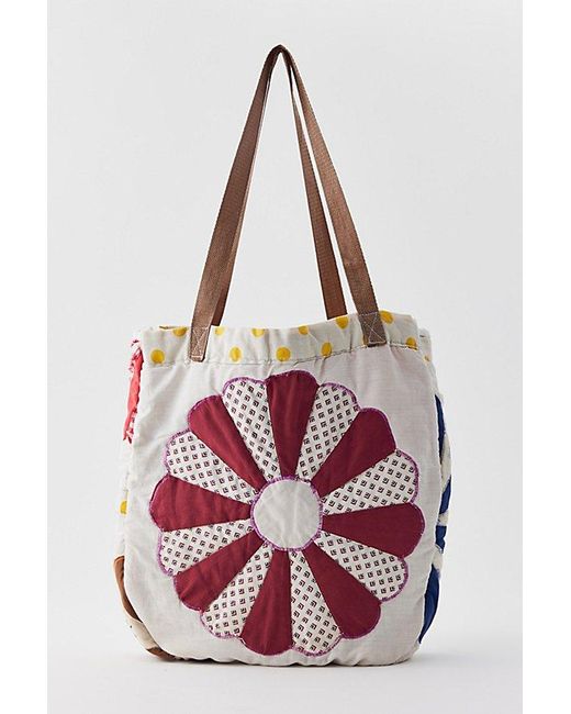 Urban Renewal Multicolor Remade Quilted Tote Bag