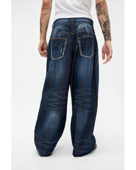 Jaded London Falcon Xl Colossus Jeans in Blue for Men | Lyst UK