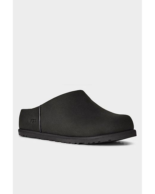 Ugg Black Otzo Nubuck Leather Clogs