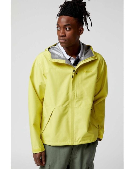 Marmot Minimalist Gore-tex Jacket In Lime,at Urban Outfitters in Yellow for  Men | Lyst Canada