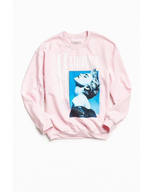 Urban Outfitters Pink Madonna Crew Neck Sweatshirt for men