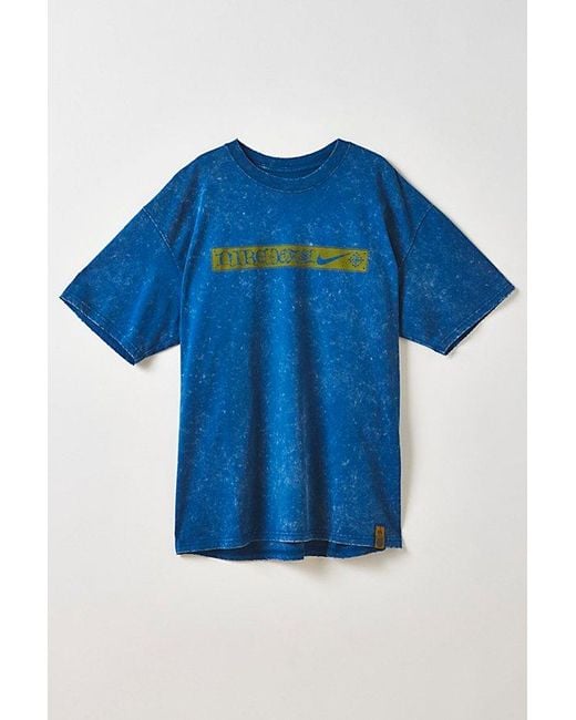 Nike Blue Camelot Core Graphic Tee for men